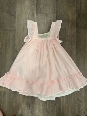 well dressed wolf pink floral embroidered dress